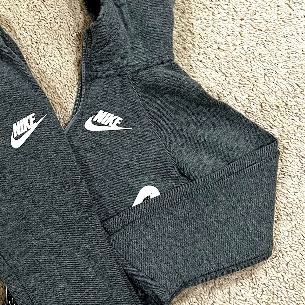Toddler girl Nike track jacket and pants set.